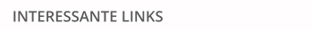 INTERESSANTE LINKS